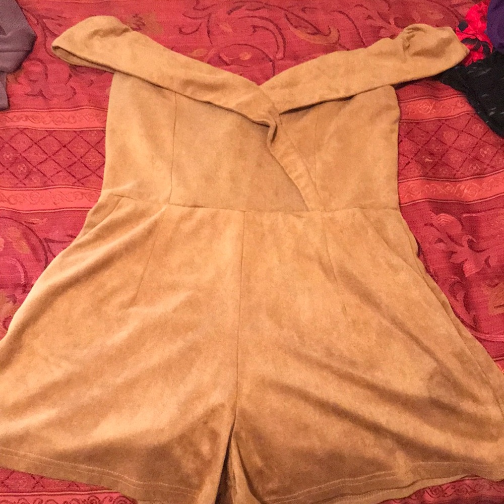 Off the shoulder romper